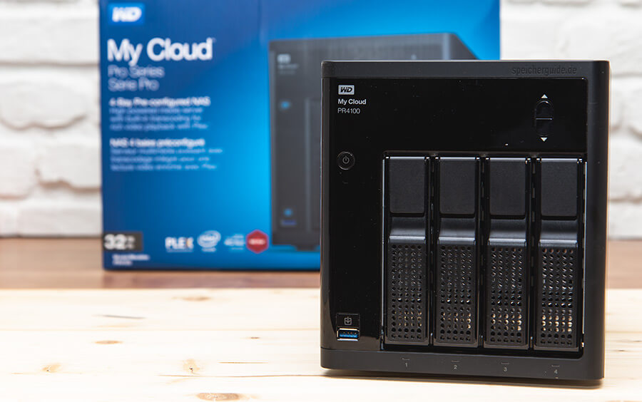 WD My Cloud Pro PR4100 – 32-TByte-NAS im Test