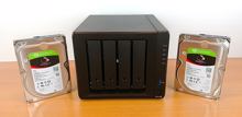 Im Test: 4-Bay-NAS Synology DS918+ mit 2x 6TB Seagate Ironwolf