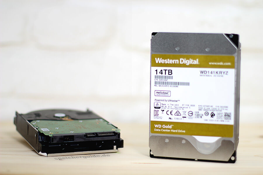 WD Gold 14TB – Highcap-HDD für Rechenzentren