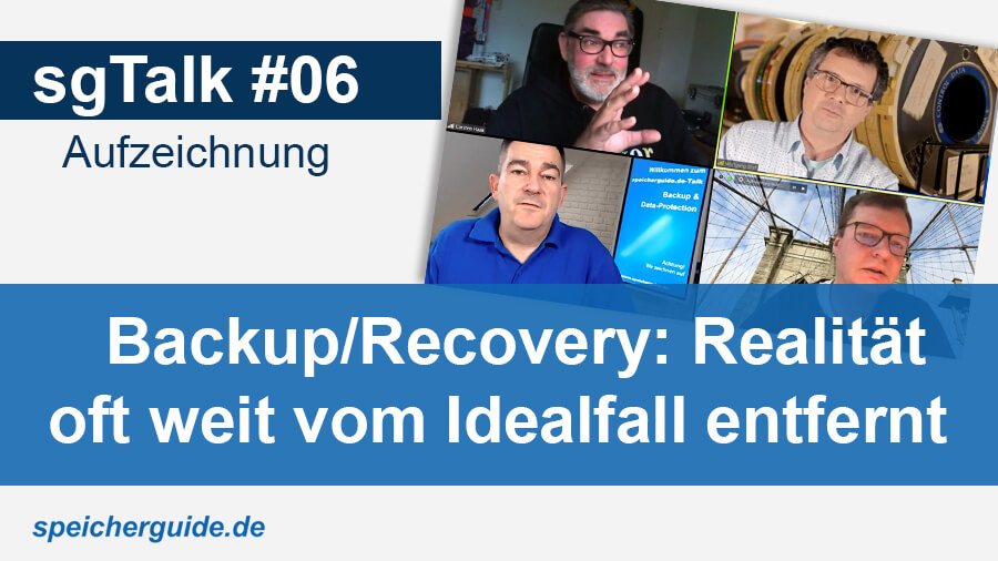 sgTalk #06: Backup & Data-Protection, was geht ab?