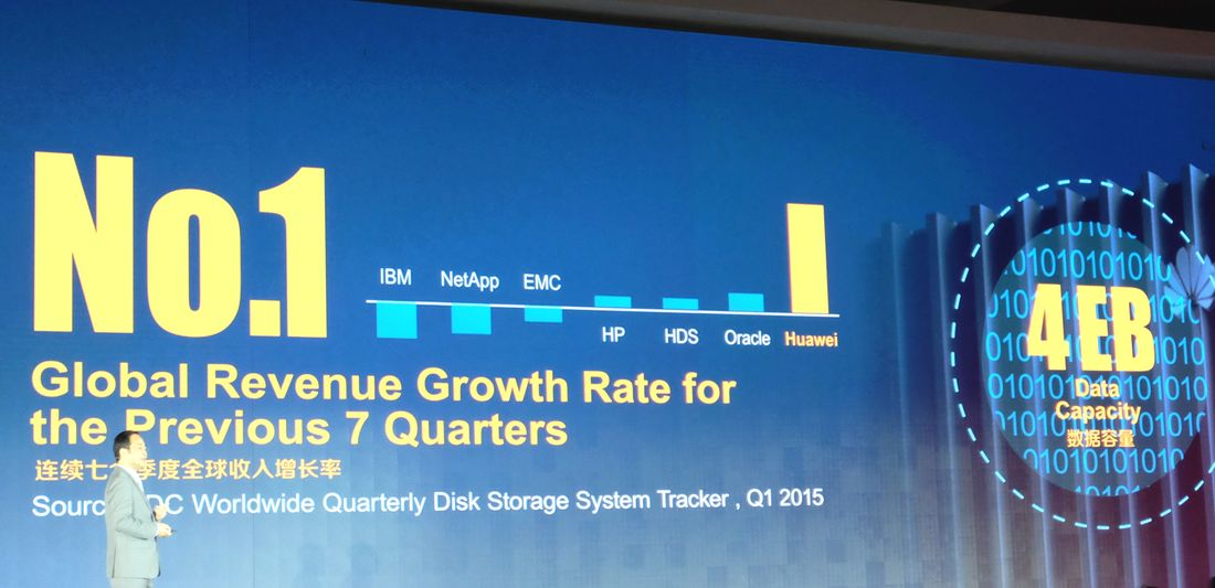 Klassische Storage-Hersteller stagnieren – Huawei wächst deutlich (Bild: Stefan Girschner)